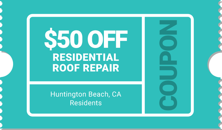 Residential roof repair $50 off coupon